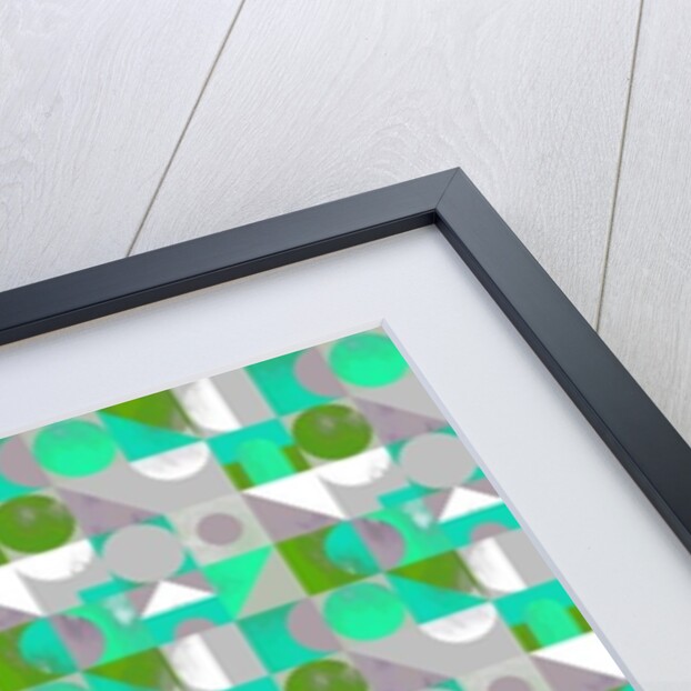 Toy Blocks small - green, 2013 by Laurence Lavallee