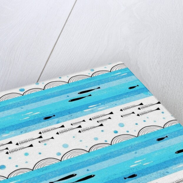 Fishes in the sea, 2014 by Laurence Lavallee