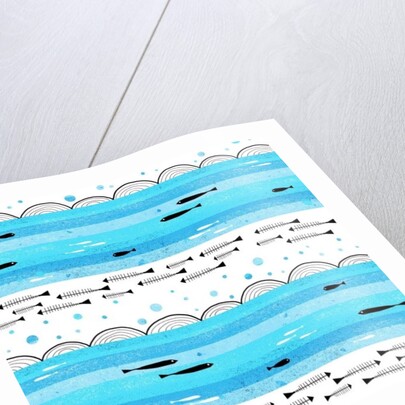 Fishes in the sea, 2014 by Laurence Lavallee