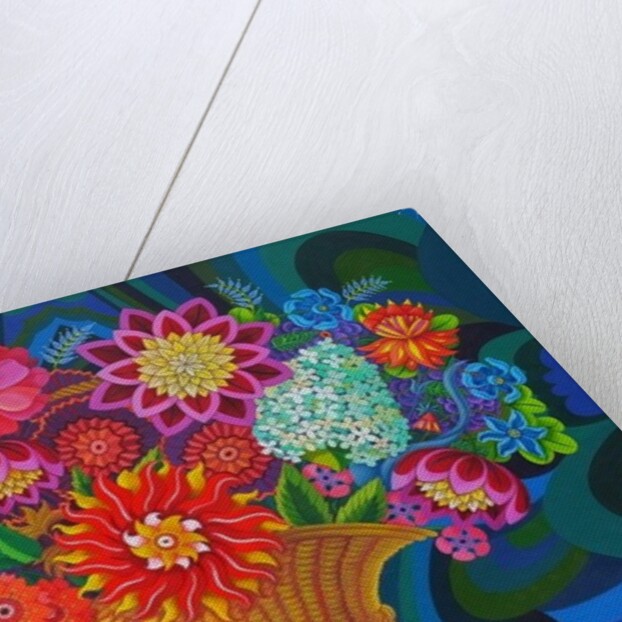 More blooms in a basket, 2013 by Jane Tattersfield