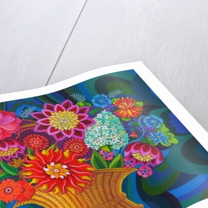 More blooms in a basket, 2013 by Jane Tattersfield