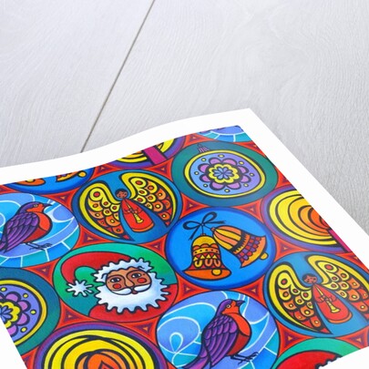 Christmas in circles, 2015 by Jane Tattersfield