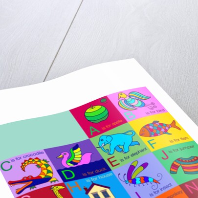 Alphabet for children, 2002 by Jane Tattersfield