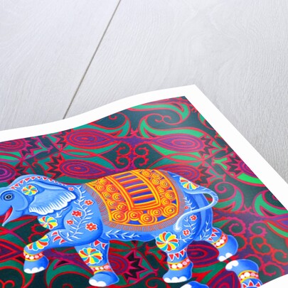 Indian Elephant, 2016 by Jane Tattersfield