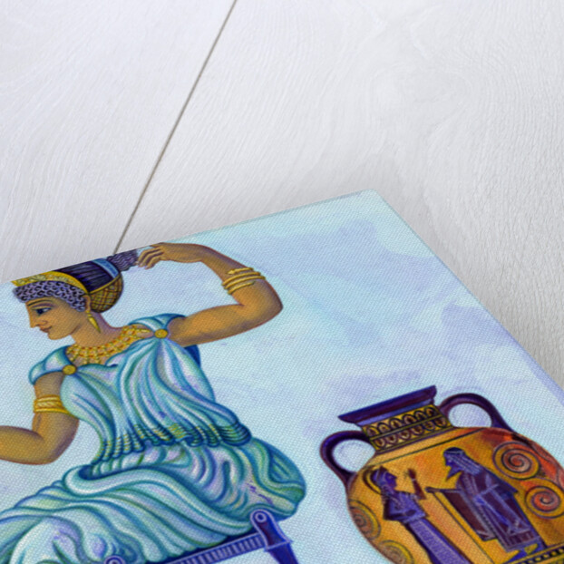 Ancient Greek woman, 2002 by Jane Tattersfield
