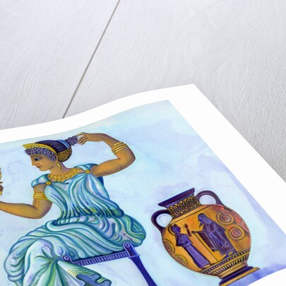 Ancient Greek woman, 2002 by Jane Tattersfield