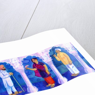 Traditional Indian clothing, 1998 by Jane Tattersfield