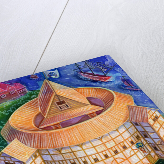 Shakespeare's Globe Theatre, 2006 by Jane Tattersfield