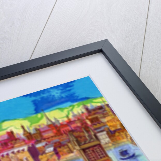 Shakespeare's Globe Theatre on the Southbank, 2006 by Jane Tattersfield