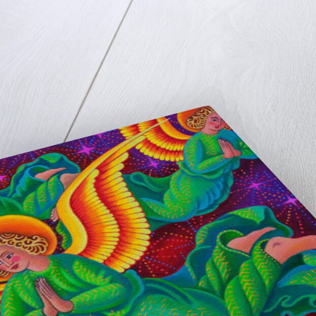 Angels in green, 2018 by Jane Tattersfield