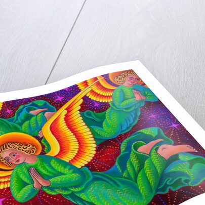 Angels in green, 2018 by Jane Tattersfield