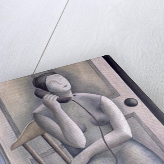 Woman on Phone, 1995 by Ruth Addinall
