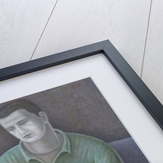 Young Man with Cat, 2008 by Ruth Addinall