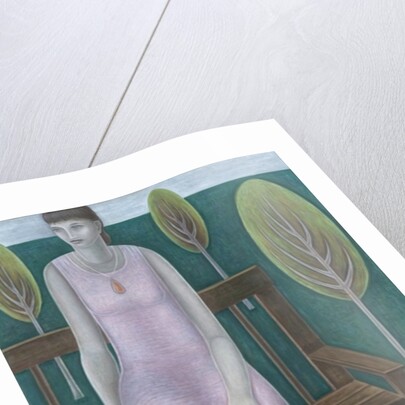 Woman in Park, 2006 by Ruth Addinall