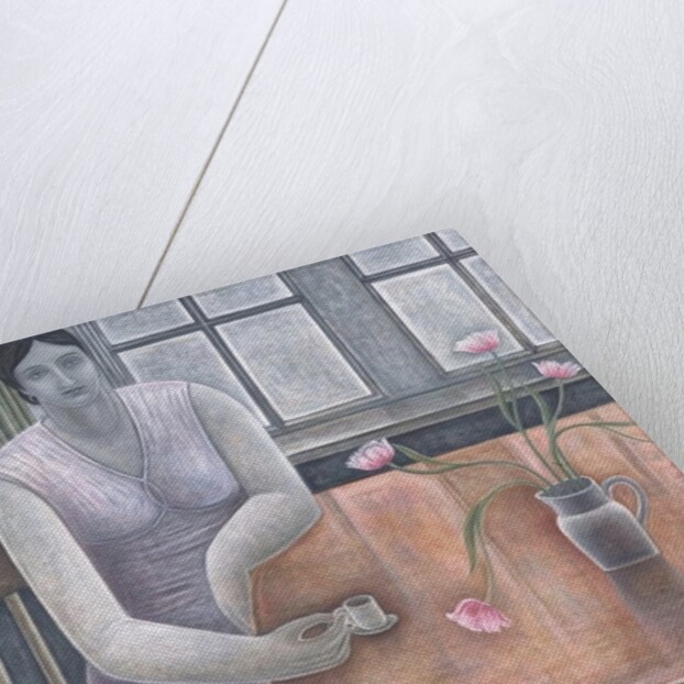 Woman with Small Cup, 2007 by Ruth Addinall