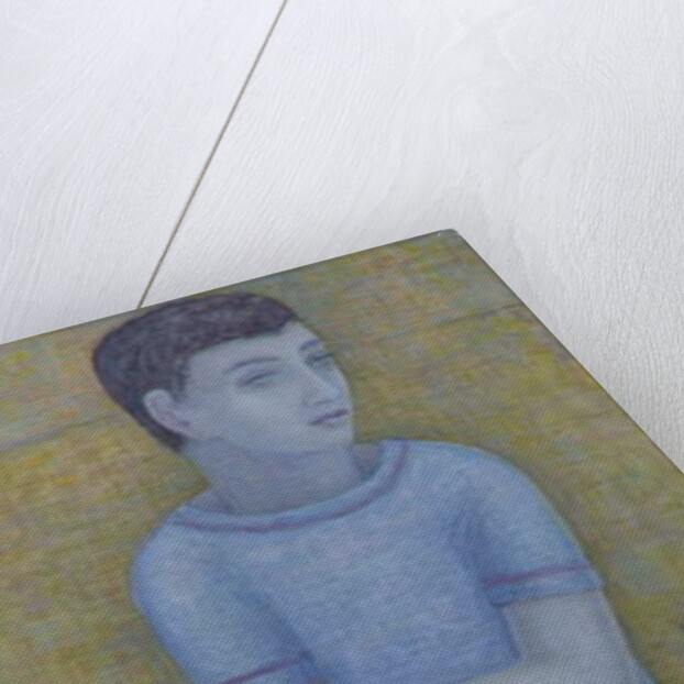 Boy with Dog, 2016 by Ruth Addinall