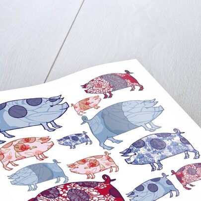 Piggy in the Middle, 2005 by Sarah Hough