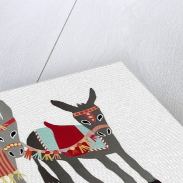 Donkeys, 2014 by Isobel Barber