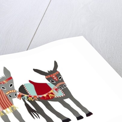Donkeys, 2014 by Isobel Barber