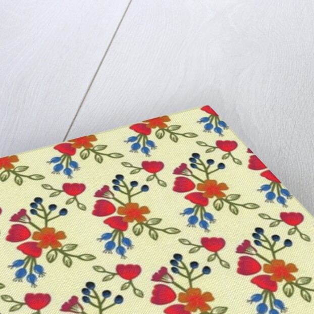 Flora print, 2015 by Isobel Barber