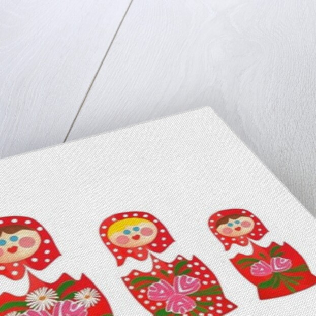 Russian dolls, 2014 by Isobel Barber