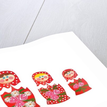 Russian dolls, 2014 by Isobel Barber