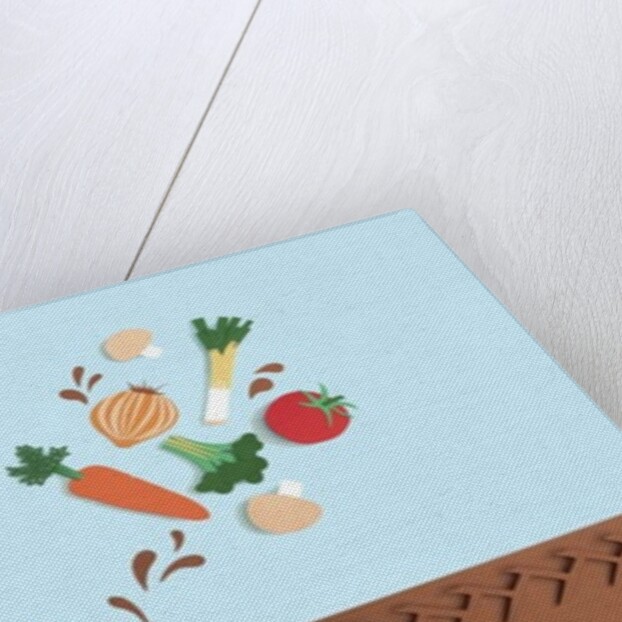 Farmyard, 2016 paper by Isobel Barber