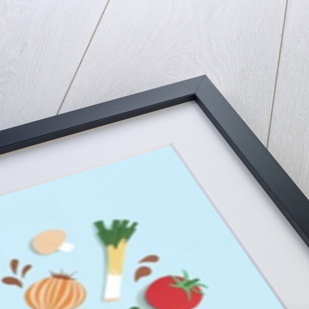 Farmyard, 2016 paper by Isobel Barber