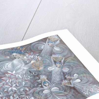 The white hibiscus, 2009 by Annael Anelia Pavlova