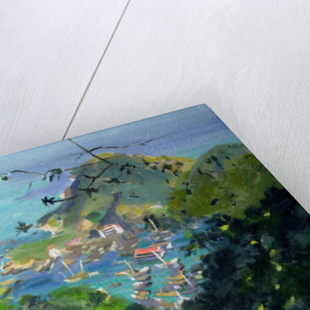 View of Aberdeen from the Peak, Hong Kong by Anne Durham