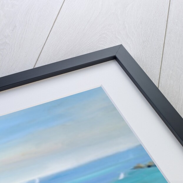 A terrace looking out to sea by Anne Durham