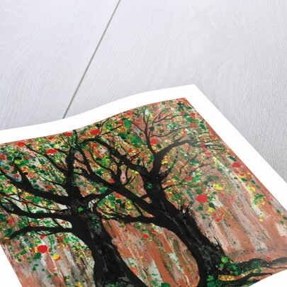 Pomegranate Tree, 2012 by Carolyn Mary Kleefeld