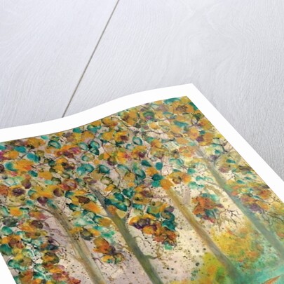 Tree Raku, 2000 by Carolyn Mary Kleefeld