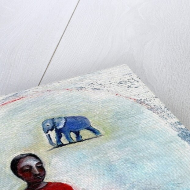Blue Elephant Day, 2004 by Gigi Sudbury