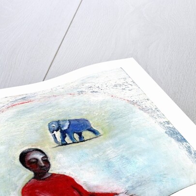 Blue Elephant Day, 2004 by Gigi Sudbury