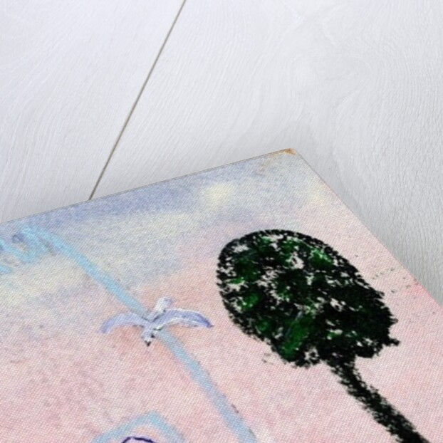 My Castle, A Seagull and A Cyprus Tree, 2005 by Gigi Sudbury