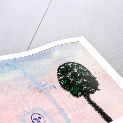 My Castle, A Seagull and A Cyprus Tree, 2005 by Gigi Sudbury