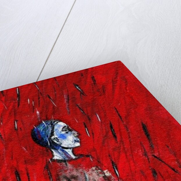 Red Night, Blue Rain, 2005 by Gigi Sudbury