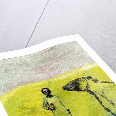 Sweet Rose and Brown Bear, 2005, by Gigi Sudbury