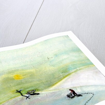 My Wheelbarrow And The Snow Tiger, 2004 by Gigi Sudbury