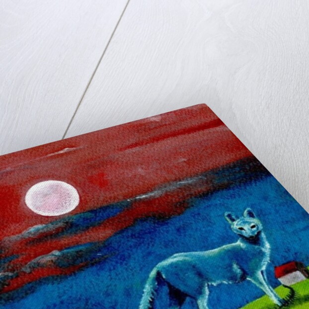 The Wolf And The Moon, 2004 by Gigi Sudbury