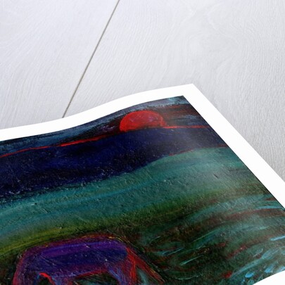 The Horse and the Red Moon, 2016 by Gigi Sudbury