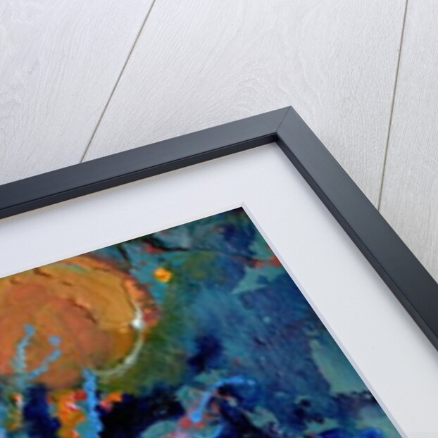 Tree and Strawberry Moon, 2016 by Gigi Sudbury