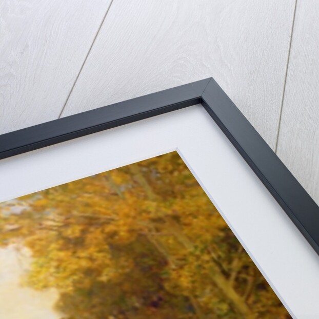 Lake Bourget from Mont Revard by Alfred East