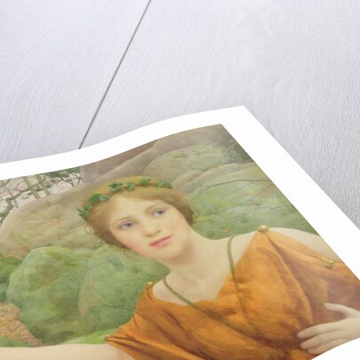 The Nymph 'Now Again She Flies Aloof' by Thomas Cooper Gotch