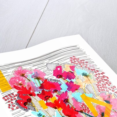 Floral Doodle 3, 2013 by Jo Chambers