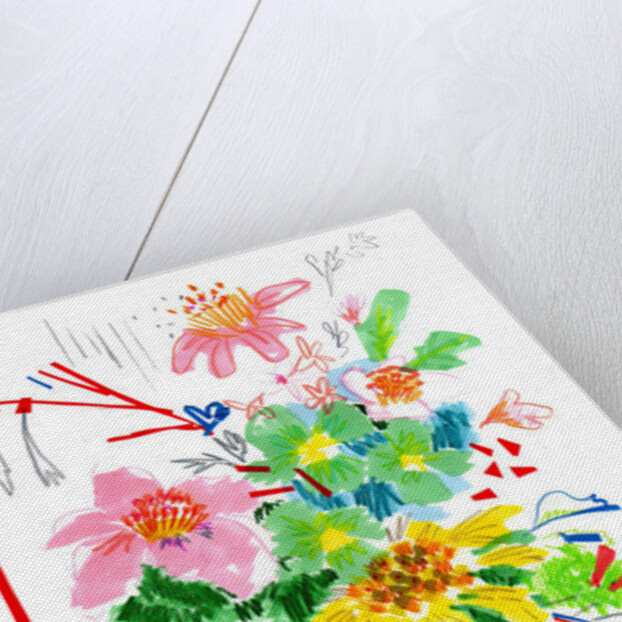 Floral Sketch 2, 2014 by Jo Chambers