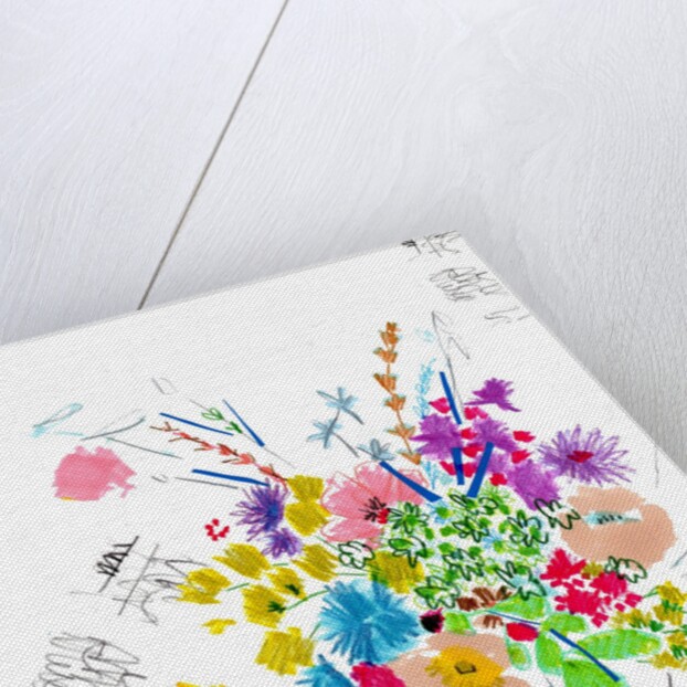 Floral Sketch, 2014 by Jo Chambers