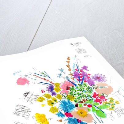 Floral Sketch, 2014 by Jo Chambers