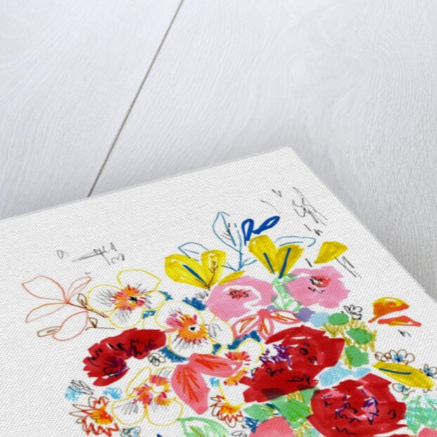 Floral Sketch 3, 2014 by Jo Chambers